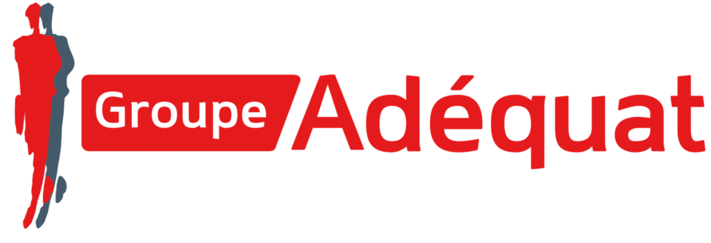 Logo du Groupe Adéquat, client de Winlassie, pour la gestion RH et la sécurité au travail.