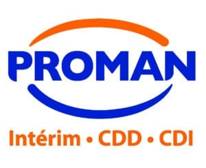 Logo de PROMAN, agence d'emploi proposant intérim, CDD et CDI, client de Winlassie.