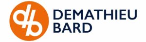 Logo de DEMATHIEU BARD, entreprise de construction, partenaire de Winlassie pour la gestion de la sécurité.