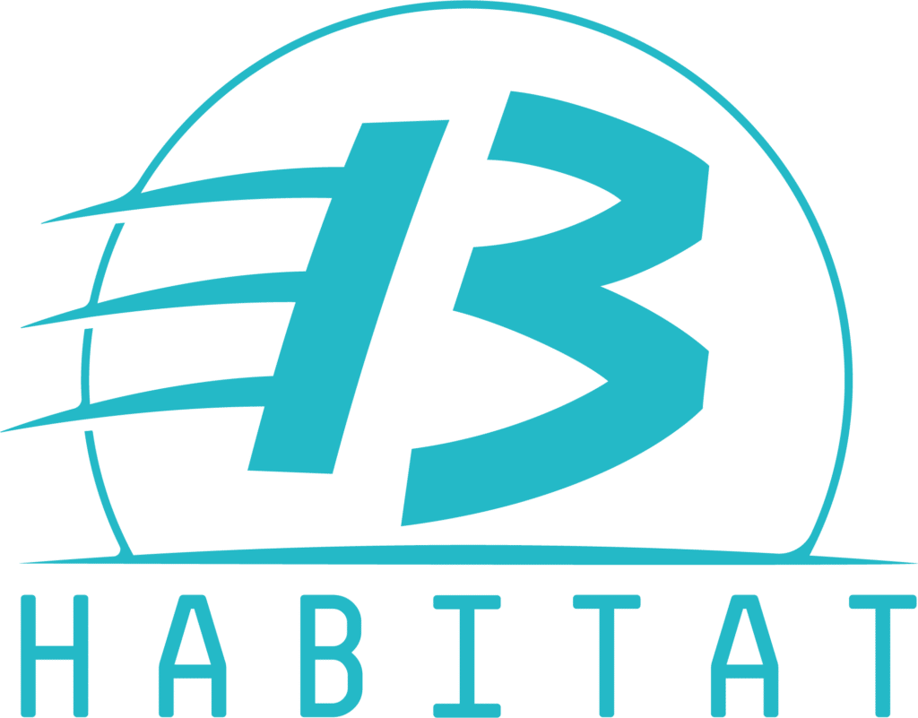 Logo de 13 Habitat, client de Winlassie pour la gestion de sécurité et de maintenance des habitats.