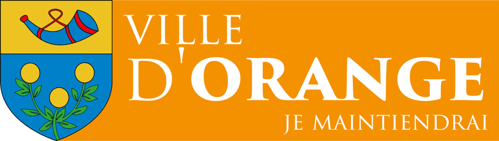 Blason de la Ville d'Orange, utilisatrice des solutions Winlassie pour la gestion des services publics.